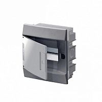 Распределительный шкаф Mistral41 6 мод., IP41, встраиваемый, термопласт, белая дверь |  код. 1SLM004100A1301 |  ABB